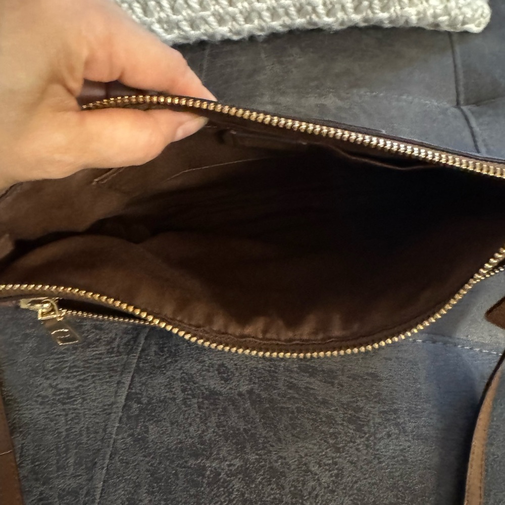 Coach Tan and Brown Signature Crossbody Bag and Wallet Set - Picture 6 of 15